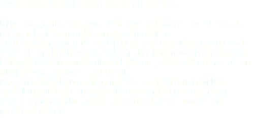 systeemgerichte contractbeheersing Bij het toezicht op afstand door opdrachtgevers wordt steeds meer gebruik gemaakt van systeemgerichte contractbeheersing (SCB). Op basis van een risico-inventarisatie toetst de opdrachtgever of de opdrachtnemer zijn ontwerp en bouwprocessen aantoonbaar beheerst, zijn producten keurt en afwijkingen registreert en herstelt.
ProCon Advies kan opdrachtgevers ondersteunen bij het opstellen van het contractbeheersplan, het opstellen van toetsplannen en het uitvoeren van systeem-, proces- en producttoetsen.