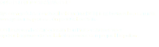 opstellen toetsstrategie Systeemgerichte contractbeheersing (SCB) is gebaseerd op een mix van systeem-, proces-, én producttoetsen. Op basis van het risicodossier kan ProCon Advies voor opdrachtgevers de toetsstrategie voor een project bepalen